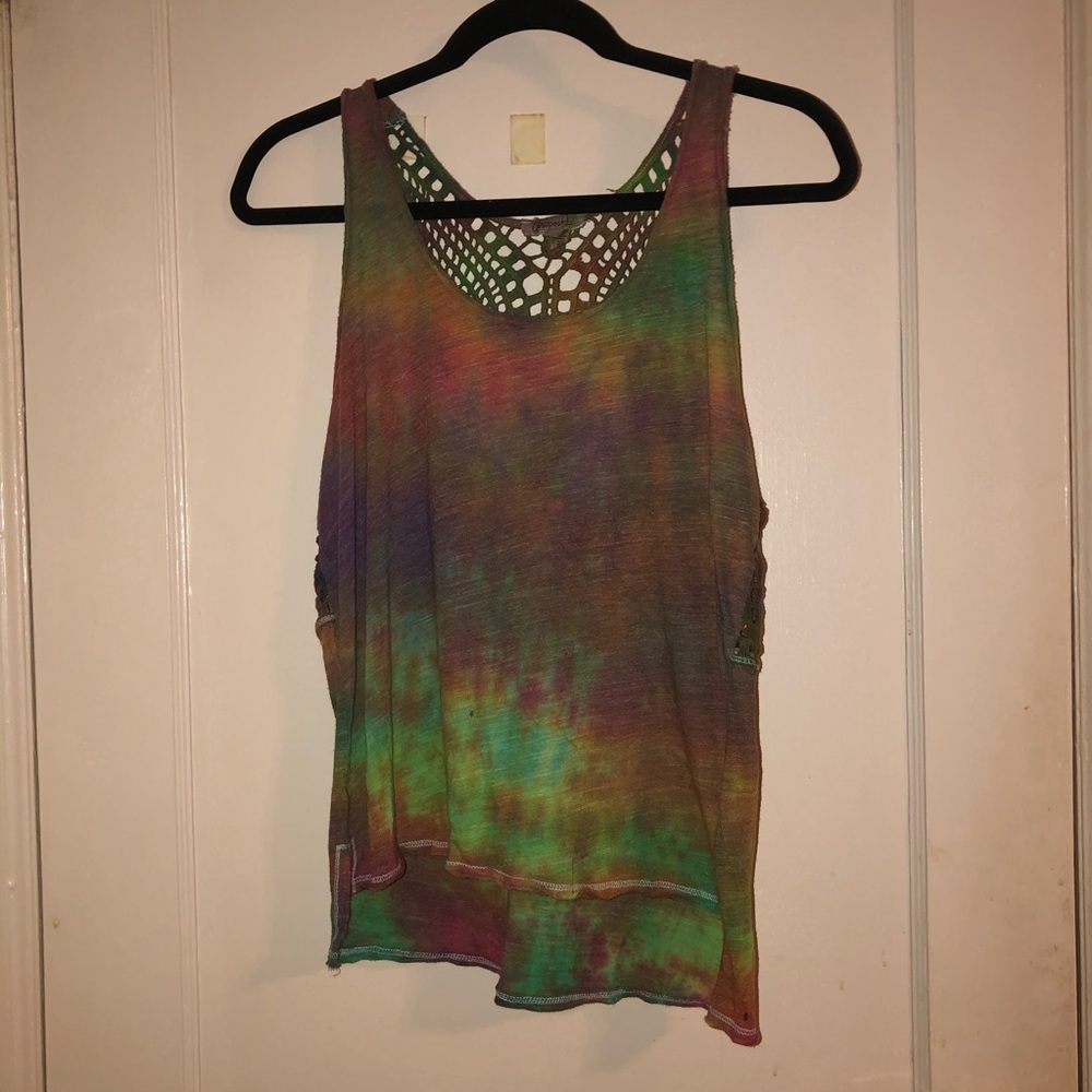 tye dye tank top